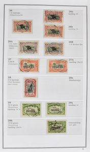 1886/1960 Collection of Congo Free State and Belgian Congo in ring binder, a lot of used full sets such as ZOO, GOUTTE DE LAIT, MONUMENT ALBERT (perf and imperforate) issues, maximum cards and FDC, mounted on personal album pages, very interesting, vf/f/to be checked (High catalogue value)