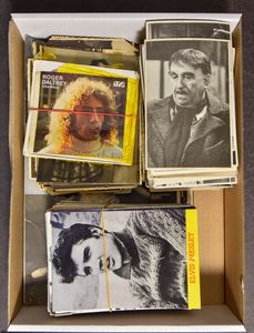 Beroemde personen, ZK en foto's, filmsterren, zangers, enz. (255 stuks)