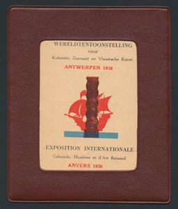 Antwerpen 1930, abonnement ticket