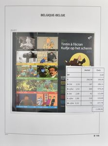 2005/2012 Verzameling inclusief blokken en boekjes in 2 Davo albums, zm (Frankeerwaarde: €2.200)