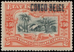 N° 30L4 **, 31L1 **, 35L1 *, 36L1 **, 37L3 *, 38L1 * and 39L *, 7 values with local overprints including the rare 
