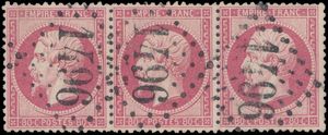 N° 24 (3x) Napoléon dentelé 