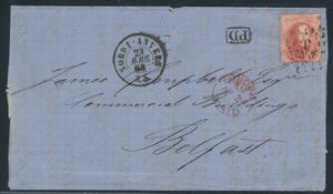 1865 N° 16A op Amb. Brief 